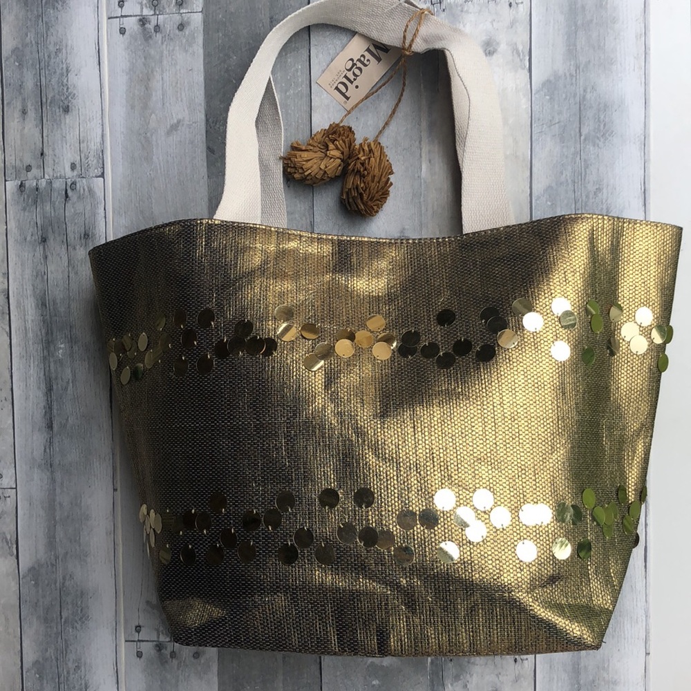 Large Magid Paper Straw Bag